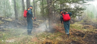 Тульские спасатели помогают тушить лесные пожары в Якутии, Фото: 6