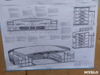 строительство ледовой арены в Туле, Фото: 1