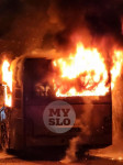 Сгорел автобус в Заречье , Фото: 6