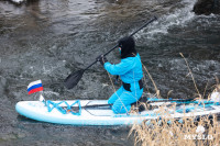 Зайцы на огромных сапах, Бабки-ёжки и индеец на каяке: почти 200 «идиотульцев» проплыли по Вашане, Фото: 134