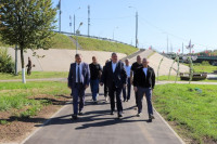 На Пролетарской набережной установят лавочки, Фото: 7