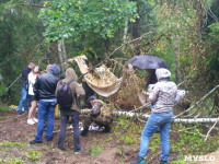 В Тульской области в лесу поисковики нашли захоронение артиллеристов и лошадей, Фото: 7