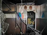 В центре Тулы рано утром сгорело кафе, Фото: 15