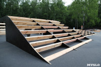Строительство скейтпарка в Центральном парке., Фото: 6
