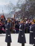 Тульские школьники побывали на церемонии развода караулов в Московском Кремле, Фото: 14