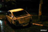 На ул. Вильямса сгорели автомобили, Фото: 4