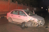 Погоня в Туле: уходя от ДПС пьяный водитель врезался в фонарный столб, Фото: 7