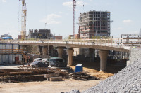 Монолитный мост через Упу в Туле: строители рассказали об особой технологии заливки бетона, Фото: 52