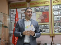 Алексей Эрк передал школьникам ответные письма от участников СВО, Фото: 7