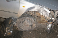 Погоня в Туле: уходя от ДПС пьяный водитель врезался в фонарный столб, Фото: 12