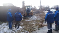 Порыв трубы в Новомедвенском, Фото: 6