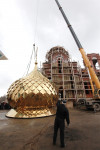 Освящение креста купола Свято-Казанского храма, Фото: 30