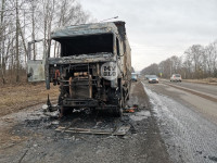 В Петелино сгорел грузовик, Фото: 8