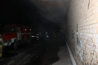 Пожар в здании бывшего кинотеатра «Искра». 10 марта 2014, Фото: 16