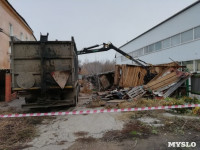 В Туле на ул. Пирогова снесли незаконные постройки, Фото: 1