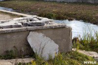 В Туле начали строить пешеходный мост через реку Тулицу, Фото: 1
