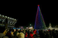 Открытие новогодней ёлки на площади Ленина, Фото: 39
