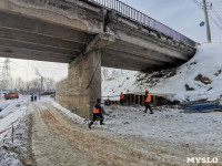 В Туле продолжается ремонт Демидовского и Баташевского мостов, на очереди – Московский, Фото: 8