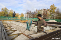 В Толстовском сквере начали ремонт фонтана, Фото: 11