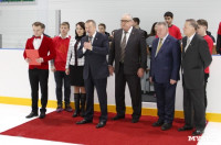 Председатель правительства Тульской области Юрий Андрианов вручил санки следж-хоккеистам региона, Фото: 4