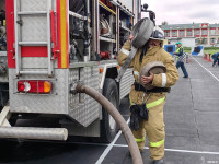 В Туле пожарные-добровольцы соревновались, кто из них лучший, Фото: 27