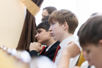 Александр Олешко и школьники , Фото: 37