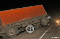 В Туле легковушка спровоцировала жесткое ДТП с грузовиками, Фото: 12