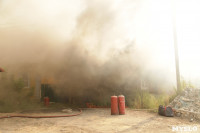 На улице Патронной загорелся частный дом, Фото: 14