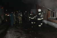 Пожар в здании бывшего кинотеатра «Искра». 10 марта 2014, Фото: 2