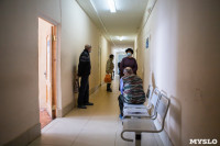 В Киреевске поликлинике помогают волонтеры, Фото: 18
