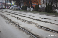 Туляки пожаловались на состояние трамвайных путей на Коминтерна, Фото: 9