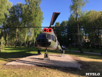В Парке Памяти и Славы в Новомосковске открылась выставка боевых вертолетов, Фото: 5