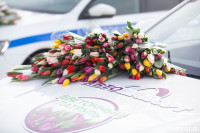 8 марта компания «Автоимпорт» дарила тулячкам-автоледи цветы, Фото: 89