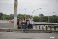 "Киа" врезалась в столб на Пролетарском мосту, Фото: 7