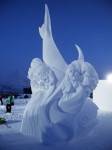 Снежные скульптуры. Фестиваль «Снеголед», Фото: 13