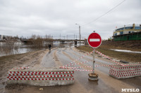 В Туле затопило Пролетарскую набережную, Фото: 26