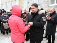 Вручение ключей от квартир в мкр Новоугольный. 26.01.2015, Фото: 14