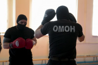 В Туле штурмовая группа ОМОН задержала условных вооруженных преступников, Фото: 49