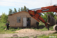 Демонтаж незаконных цыганских домов в Плеханово и Хрущево, Фото: 59