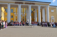 Николай Воробьев поздравил выпускников школ Суворовского района, Фото: 8