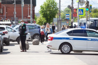 Полицейский рейд в тульских маршрутках: на пассажиров без масок составляют протоколы, Фото: 23