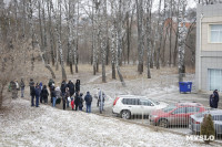 В миграционном центре на Рязанке замечено скопление полиции и Росгвардии, Фото: 6