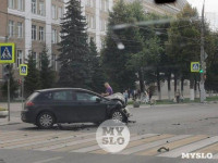 Скорая с пациентом попала в ДТП на пр. Ленина в Туле, Фото: 5