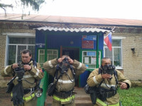 Противопожарные учения в администрации Воловского района, Фото: 1