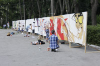 Молодые туляки попытали свои силы на конкурсе граффити, Фото: 1