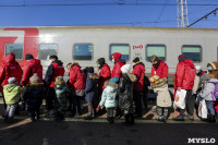 В Тулу прибыл первый поезд с беженцами из ДНР и ЛНР, Фото: 28