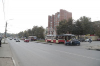 В Криволучье трамвай протаранил легковушку, Фото: 8