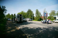 Авария на повороте на Косую Гору: микроавтобус и грузовик, Фото: 9