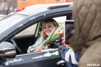 8 марта компания «Автоимпорт» дарила тулячкам-автоледи цветы, Фото: 167