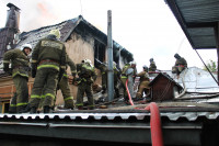 Пожар в доме по ул. Рабочий проезд. 27 сентября, Фото: 7